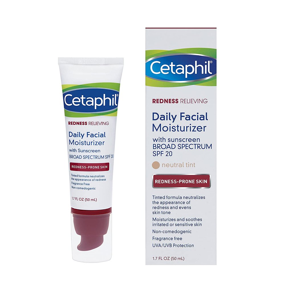 Redness Relieving Daily Facial Moisturizer SPF 20, 1.7 Ounce Walmart