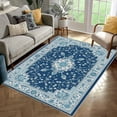 thumbnail image 6 of 5.3'x7.5' carpet floor mats dining room carpet checkered area rug kitchen area rug washable area rug, 6 of 10