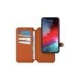 thumbnail image 1 of Ercko 2-in-1 Leather Wallet & Detachable Case for iPhone X/Xs - Brown, 1 of 3
