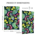 thumbnail image 5 of Kll Watercolor Cactuses Wall Plate,Gloss Finish,Standard Size 1 - 5" X 3", Polycarbonate Thermoplastic,Electric Receptacle Plug Covers, 5 of 8