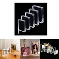 thumbnail image 6 of Home Decor Transparent Acrylic Photo Frame Magnetic Poster Display Stand 7 X 12cm, 6 of 9