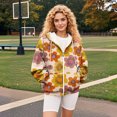 thumbnail image 7 of Bovemsi Sweatshirt for Women Fashion Spring Autumn Casual Long Sleeve Hoodies Sweatshirts Top Zip Up Hoodie, 7 of 7