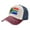 Navy And Red, variant on Men Women South African Flag Distressed Twill Cotton Baseball Cap Vintage Adjustable Dad Hat