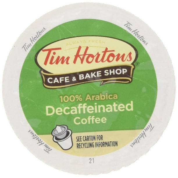 Tim Hortons DECAF Single Serve Coffee 48 Count