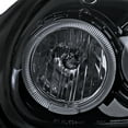 thumbnail image 6 of Spec-D Tuning Dual Halo LED Glossy Black Housing Smoke Lens Projector Headlights Compatible with 2000-2002 Dodge Neon, 2000-2002 Plymouth Neon Left + Right Pair Headlamps Assembly, 6 of 7