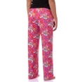 thumbnail image 4 of SpongeBob SquarePants Pajama Pants Women's Flowers For Sandy Cheeks Sleep Lounge Bottoms, 4 of 5