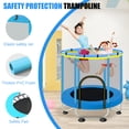thumbnail image 5 of Trampoline for Kids, Fistone Indoor Outdoor Toddler Trampoline with Net, 55" Adjustable Small Trampoline for Boys Girls 2-5, 5 of 6