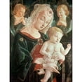 thumbnail image 3 of Fiorentino, Francesco 15x18 Black Modern Framed Museum Art Print Titled - Madonna With Child, 3 of 5