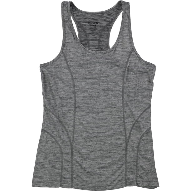 Camiseta de tirantes Reebok Racerback para mujer, gris, pequeña