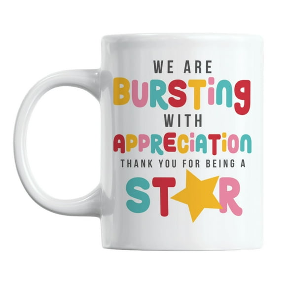 Star Staff, Employee or Team Member Appreciation Coffee & Tea Mug (11oz)