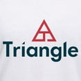 thumbnail image 3 of CafePress - Triangle Logo T Shirt - Womens Cotton V-Neck T-shirt, 3 of 4