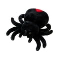 thumbnail image 2 of Figura de araña de peluche de 25cm, decoración para dormitorio, sofá, coche, Animal relleno, muñeco de araña negro, 2 of 9