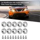 thumbnail image 3 of M6 Gasket Bolt for Car Modification, License Plate Frame Decoration Screw (Silver), 3 of 4