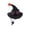 G, variant on Halloween Pet Witch Hat, Adjustable Cat Dog Halloween Costume Hat with Bow, Pet Party Cosplay Headwear for Cats Small Dogs