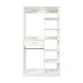 thumbnail image 6 of Amkui 74" Closet Organizers System and Storage,Corner Closet System with Drawers 8 Shelves 2 Hanging Rods,Wood Freestanding Closet Shelving Walk in Closets, 6 of 10