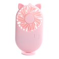 thumbnail image 2 of Guardoinrt Mini Ventilateur Portable Poche de Table USB Personnelle Ventilateurs Rechargeables Chaton Rose 1Set, 2 of 6