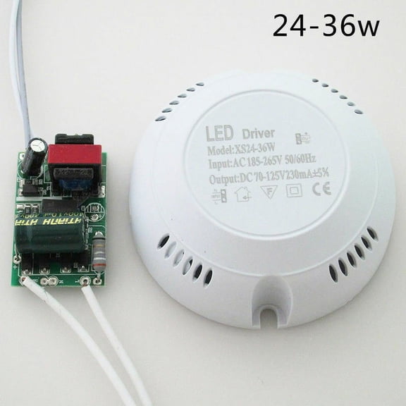 Led Driver Power Supply For Ceiling Light Lamp With Round Box Lighting Parts