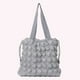 thumbnail image 2 of Bolso Plisado Con Forma Nube para Mujer Bolso Mano Con Cordón Bolso (gris), 2 of 9