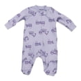 thumbnail image 1 of Mameluco Child of Mine Carter´s Niño 0-3 M Botón en Cuello Diseño de Camiones de Construcción Azul, 1 of 4