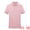Pink, variant on DARING DIVA Men's Solid Stretch Short Sleeve Slim Fit Golf Shirt S White