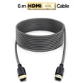 thumbnail image 2 of Cable HDMI PowerBear 4K de 20 pies de alta velocidad con conectores dorados, 2 of 7