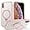 075-Pink, variant on for iPhone Xs Max Case  with Ring Stand[Compatible with Magsafe], Full Body Protective Cover Slim Shockproof Kickstand Phone Case for Apple iPhone Xs Max 6.5", Deep Purple