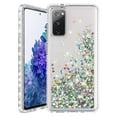 thumbnail image 2 of Bemz Liquid Quicksand Case for Samsung Galaxy S20 FE (with 2 Pack of Tempered Glass Screen Protectors and Touch Tool) - Midnight Flowers, 2 of 9