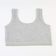 thumbnail image 3 of Girls' Training Bras Thin Cotton Breathable Molded Microfiber No Wire Teenager Bra Teens 7-13 Years, 3 of 4