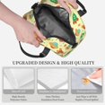 thumbnail image 3 of Disketp Colorful Outer Space Lonchera Térmica para Mujer y Hombre, Bolsa de Almuerzo Reutilizable e Impermeable para Trabajo, Viajes y Picnic, 3 of 7