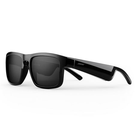 Bose - Frames Tenor — Rectangular Bluetooth Audio Sunglasses - Black