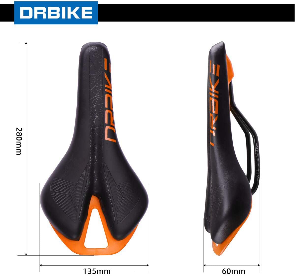 Bike Seat Saddle Breathable Comfortable 