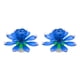 thumbnail image 2 of Naiovety Festival de velas de música de flores giratorias decoraciones de pastel de cumpleaños azul Azul 2Conjunto, 2 of 6