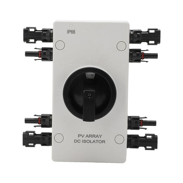 Interruptor de desconexión a prueba de agua, interruptor de desconexión solar Interruptor solar fotovoltaico Interruptor de aislamiento solar Diseñado con precisión NikouMX herramienta