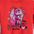 thumbnail image 3 of Monster High - Draculara - Toddler And Youth Crewneck Fleece Sweatshirt, 3 of 5