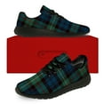 thumbnail image 3 of Uminder Womens Fashion Sneakers Buffalo Plaid Shoes Black Shoes Size 9, 3 of 5