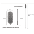 thumbnail image 5 of "Plumero De Microfibra Retráctil Para Limpieza De Techo BELUG  gris ", 5 of 5