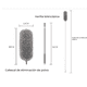 thumbnail image 5 of "Plumero De Microfibra Retráctil Para Limpieza De Techo LAB.g gris ", 5 of 5