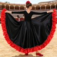 thumbnail image 6 of XIYON Girls Dress Girls Dance Dress Spanish Bullfighting Performance With Flared For Stage Shows Dresses Vacation Outfits, 6 of 6