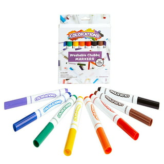 Glass Artist Wine Glass Markers - 8 Pack | 8 Metallic Color Pens with  Stencils & Cleaning Cloth | Washable & Erasable | Great for Parties, Baby