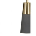 thumbnail image 3 of Pemberly Row Modern / Contemporary Table Lamp in Gray Concrete Stone, 3 of 3