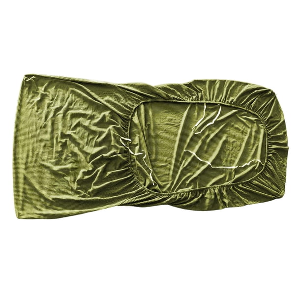 Funda protectora para muebles de interior sin brazos para sala de estar y dormitorio Amarillo verde