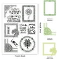 thumbnail image 2 of St Patrick's Day Border Clear Stamp Silicone Clear Stamps Celtic Knot Clear Stamps for DIY Scrapbooking Photo Album Decorative Cards Making Word 6.3X 4.33x 0.12inch for DIY, 2 of 7