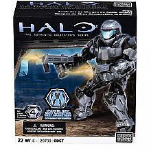 Mega Bloks Halo ODST Action Figures Set, Elite Troopers, Covert Missions