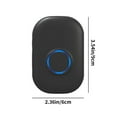 thumbnail image 3 of WJHWSX Wireless Doorbell,Smart Doorbell Wireless,LED Flashing for Hearing Impaired with 1 Receiver,ABS, 3 of 8