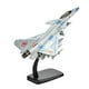 thumbnail image 2 of Modelo de avión de combate J10 a escala 1/72, simulación de juguete de combate extraíble para estantería. Gris azulado, 2 of 6