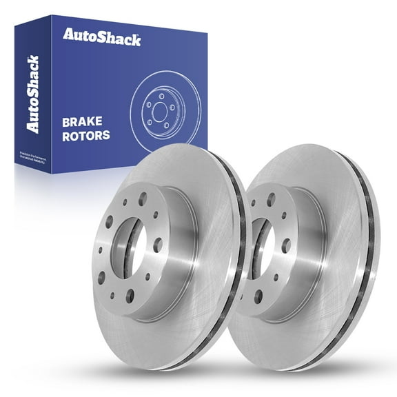 AutoShack Front Brake Rotors | Replacement For 2014-2024 Ram ProMaster 2500 ProMaster 1500 ProMaster 3500 3.0L 3.6L V6 FWD | 2-PC Set