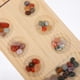 thumbnail image 2 of 1 juego de mesa Mancala, piedras Mancala y tablero plegable, juego de mesa., 2 of 7