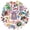 2A-35pcs, variant on 35pcs-70pcs Cute Animal Stickers DIY Stationery Stickers Funny Teacher Reward Stickers for Laptops Suitcases