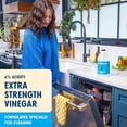 thumbnail image 4 of Extra-strength cleaning vinegar, 64 ounces, multi-purpose household cleaner, no added fragrances, dyes, or other additives, 4 of 4