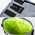 thumbnail image 4 of Greeniant Bolsa de entrenamiento de gran capacidad, tamaño compacto, bolsa multiusos para mascotas, contenedor de aperitivos resistente al desgaste, Suministros para perros Negro Greeniant PT004017-02, 4 of 6